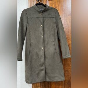 Marc New York Brown Trench Coat with Classic Design